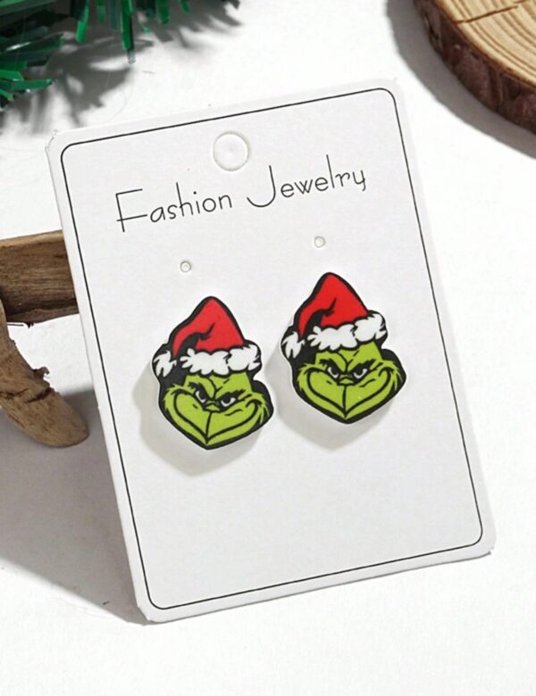 Grinch Earrings
